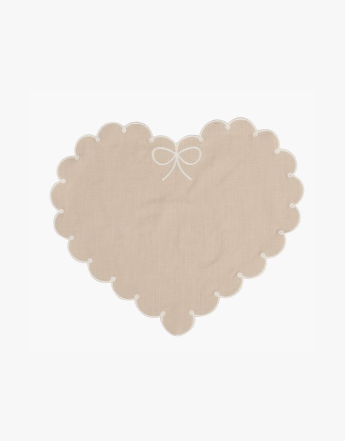 Tøyserviett beige - 35x45 cm beige - 1