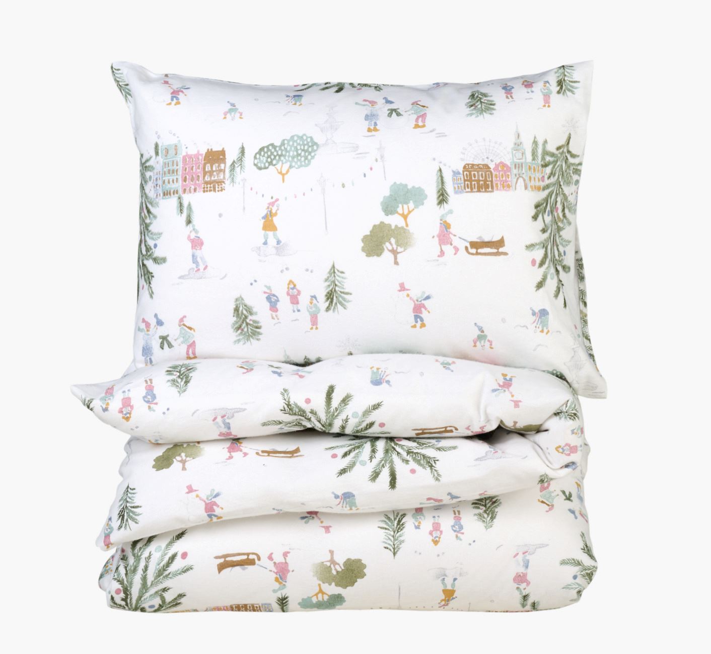 Flanell sengesett              multi - 140x200 cm multi - 1