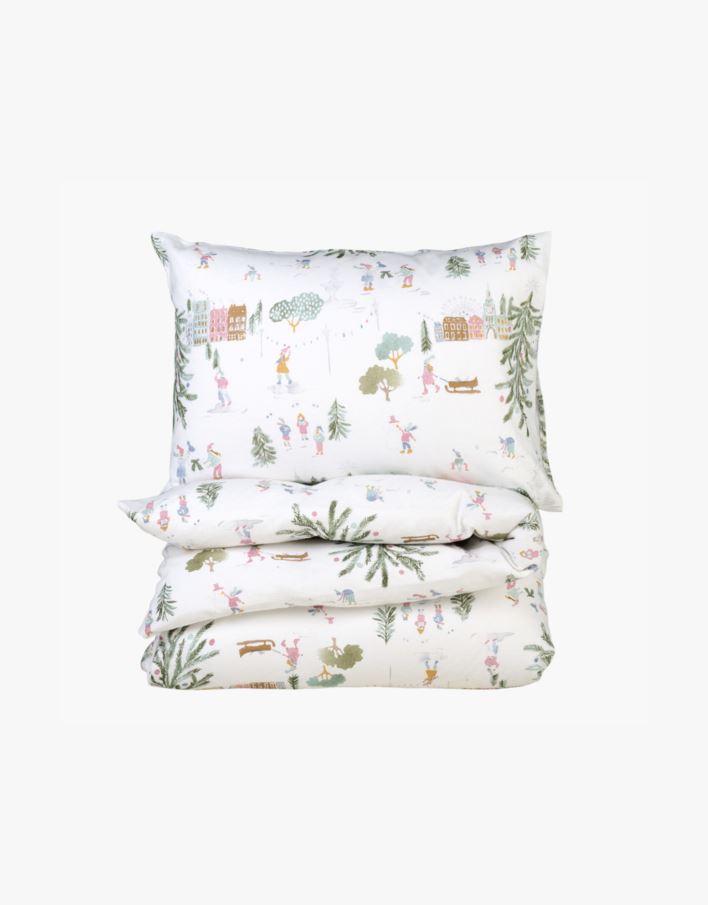 Flanell sengesett multi - 140x200 cm multi - 1