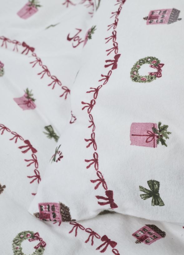 Flanell sengesett multi - 3