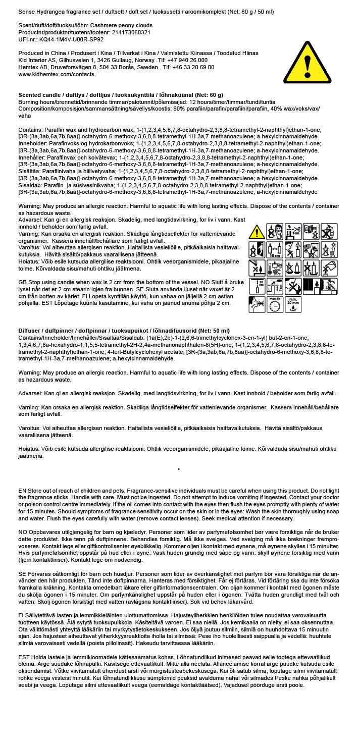 Duftsett multi hvit - 2