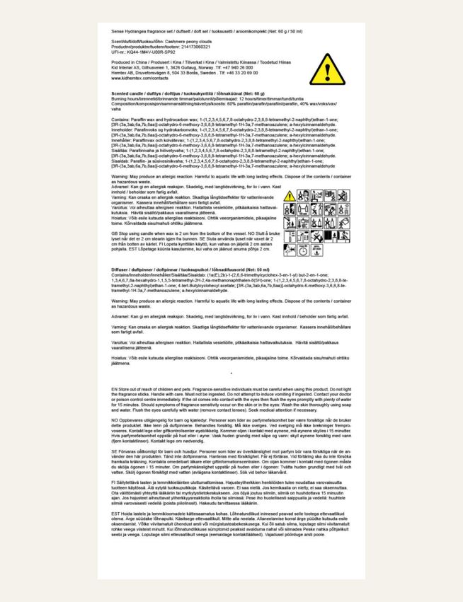 Duftsett multi hvit - 2