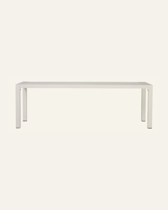 Hagebenk offwhite - 132x40x42,5 cm offwhite - 1