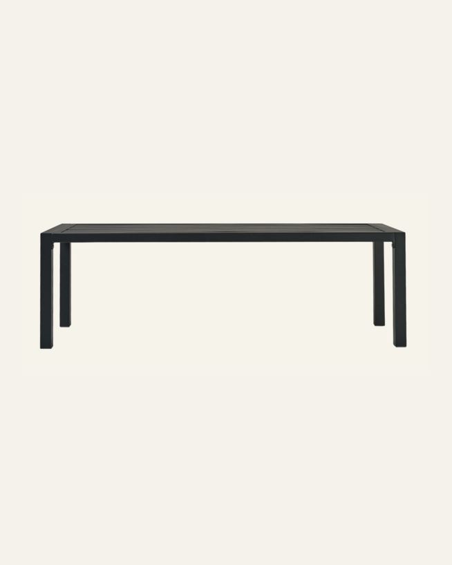 Hagebenk svart - 132x40x42,5 cm svart - 1