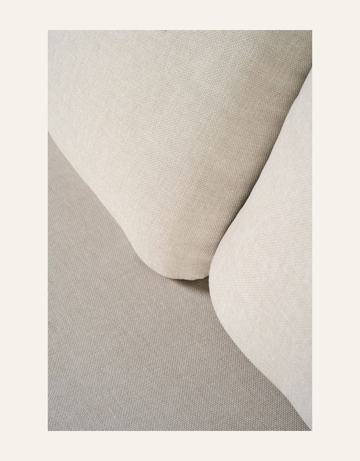 3 seter sofa taupe - 3