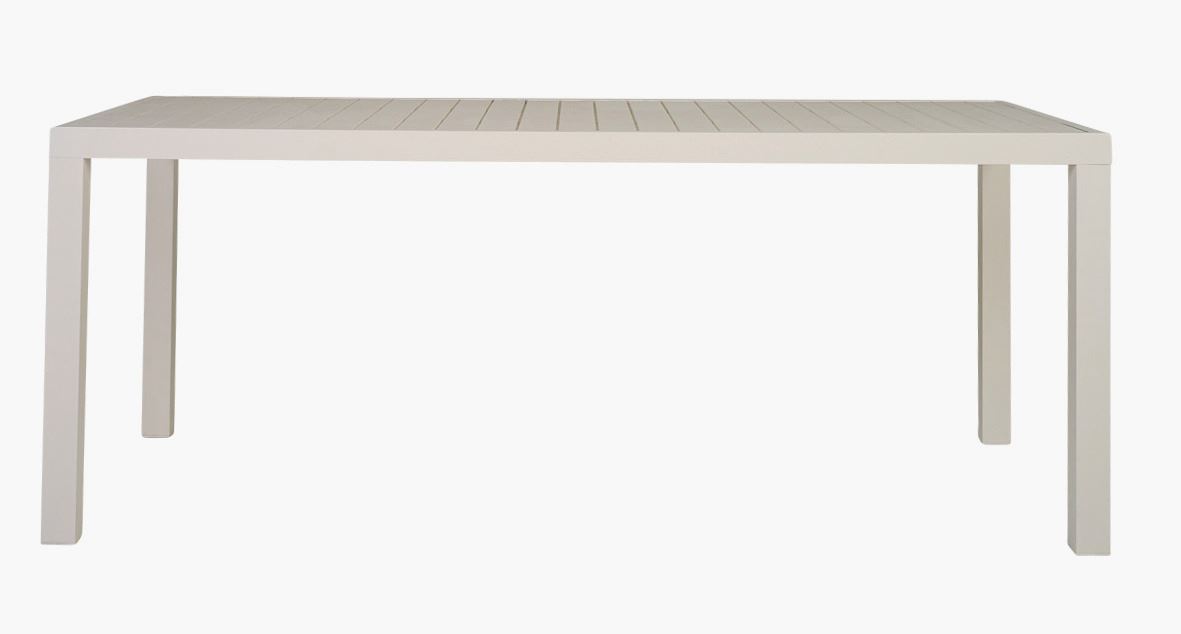 Hagebord hvit - 180x90x74,5 cm hvit - 1