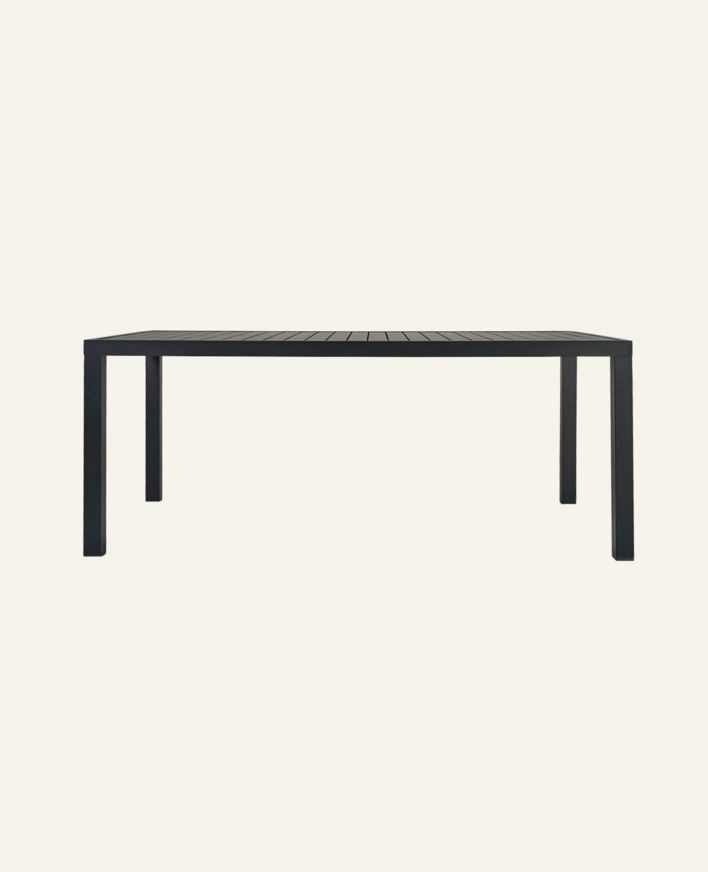 Hagebord svart - 180x90x74,5 cm svart - 1