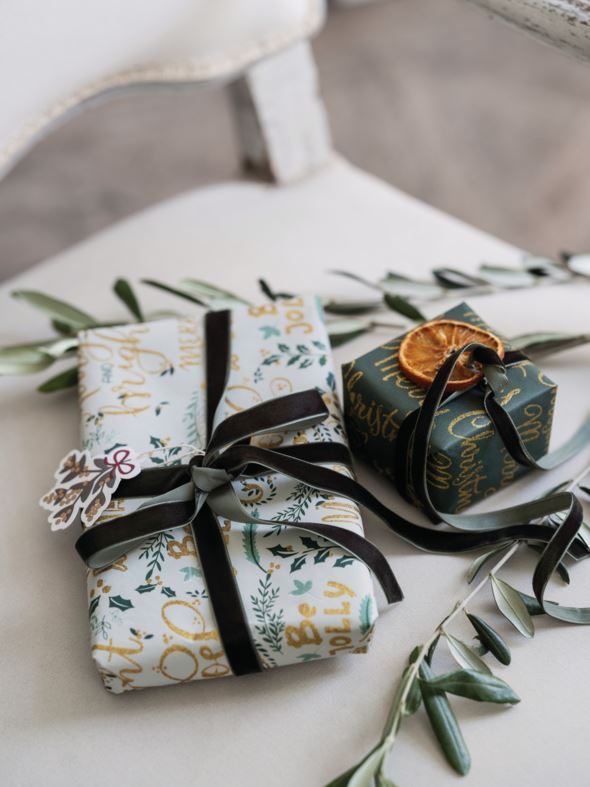 Gavebånd grønn - 1,6cm x 3 m grønn - 1