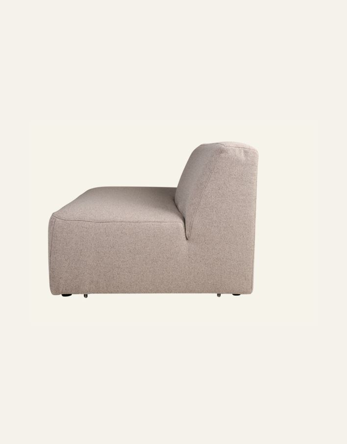 Modul 1,5 seter uten armlene beige - 3