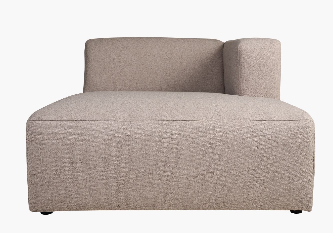 Modulsofa sjeselong høyre beige - 2