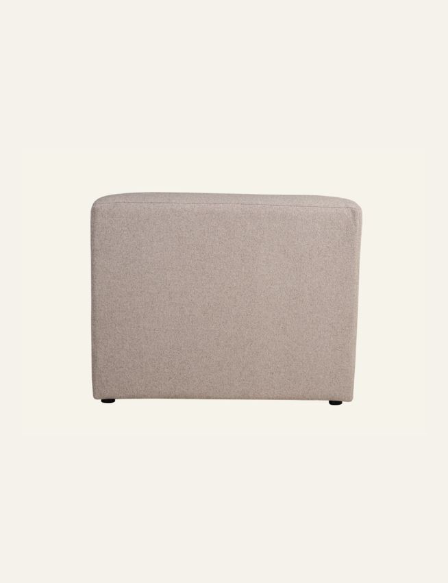 Modul 1,5 seter uten armlene beige - 2