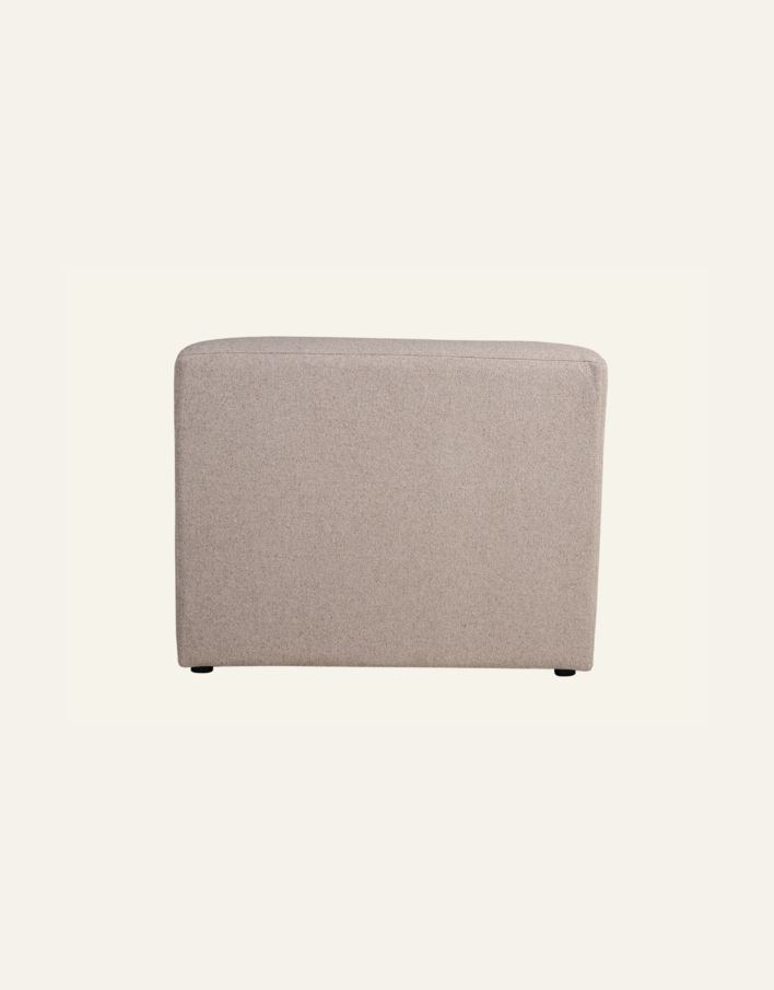 Modul 1,5 seter uten armlene beige - 2