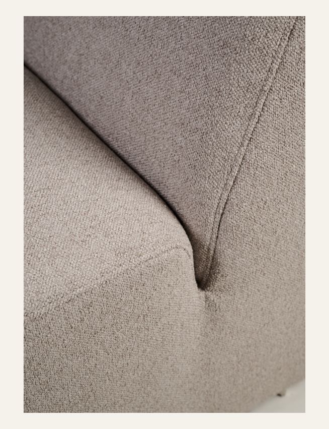 Modul 1,5 seter uten armlene beige - 7