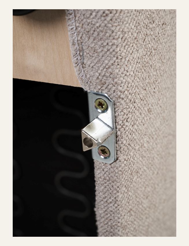 Modul 1,5 seter uten armlene beige - 5
