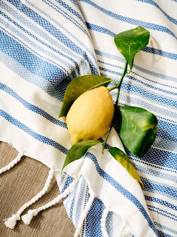 Badehåndkle blå - 3