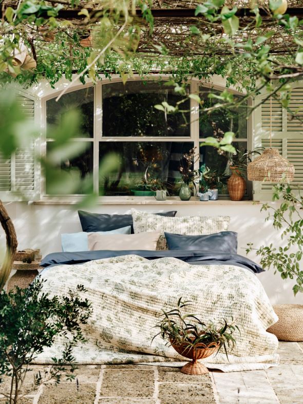 Sengeteppe grønn - 2