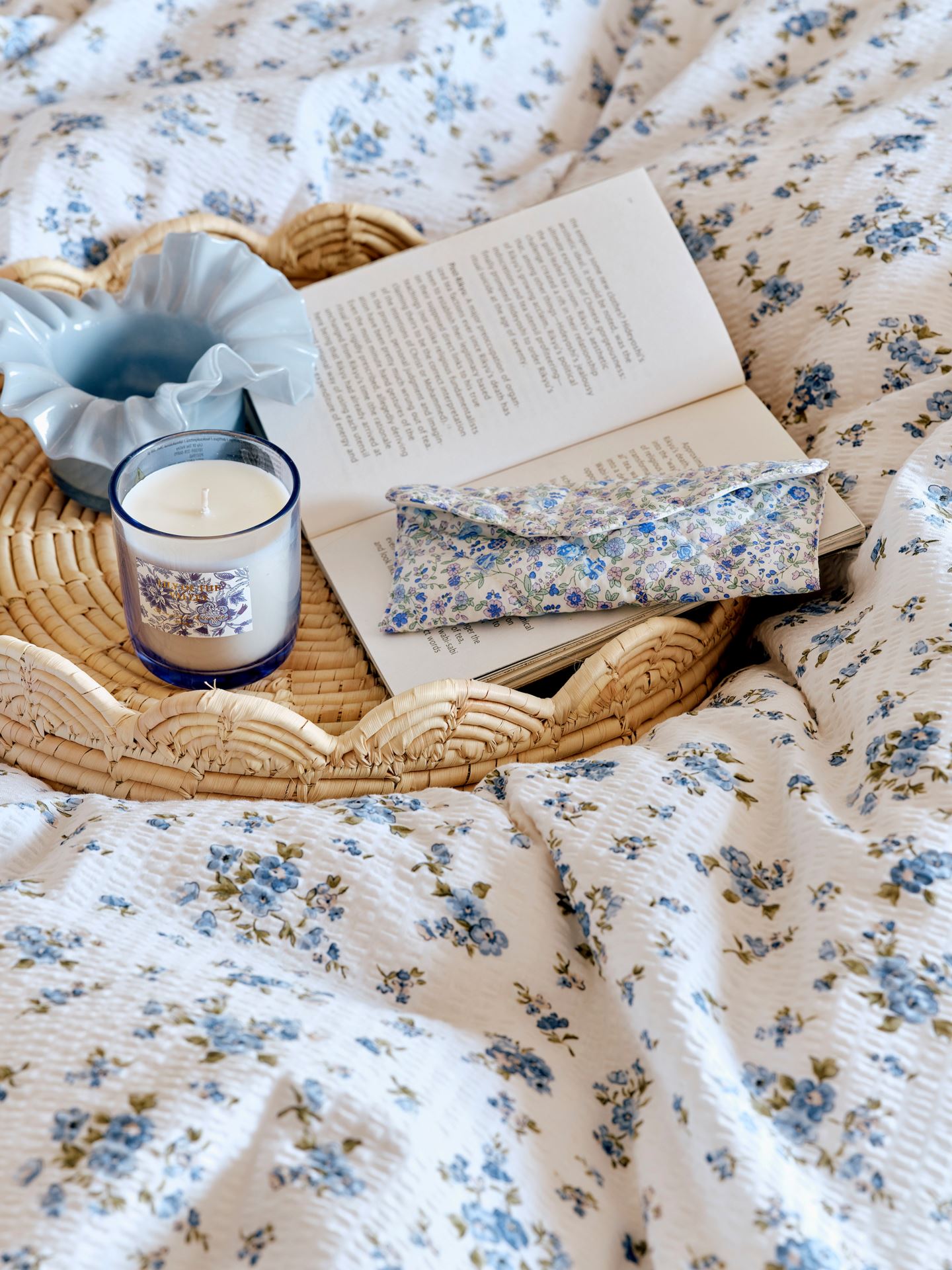 Duftlys multi blå - 2