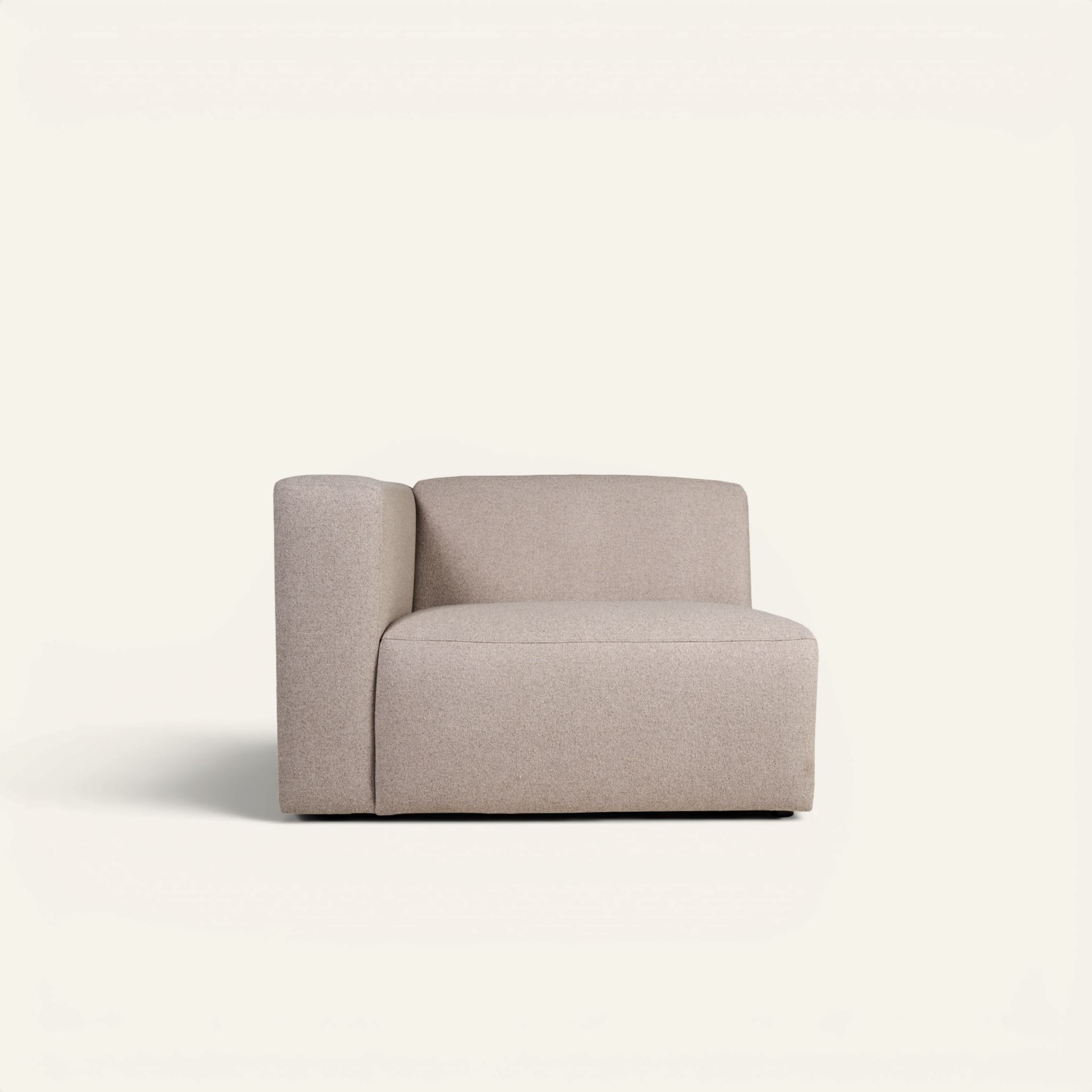 Modul 1,5 seter armlene venstre beige - 110x93x73 cm beige - 1