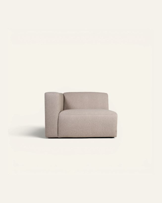 Modul 1,5 seter armlene venstre beige - 110x93x73 cm beige - 1