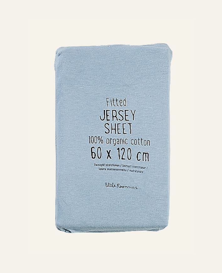 Stretchlaken lys blå - 60x120cm lys blå - 1