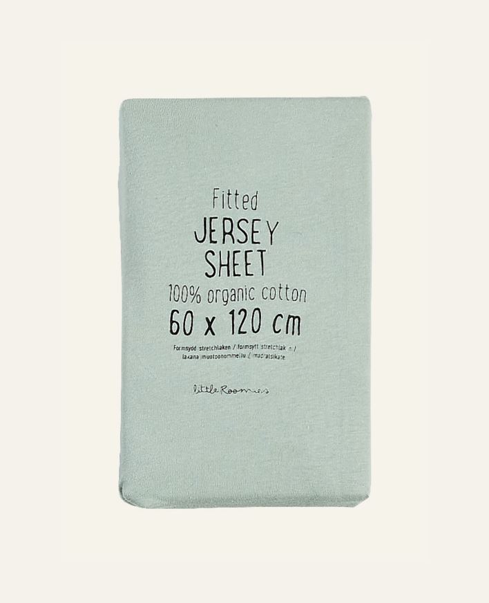 Stretchlaken mintgrønn - 60x120cm mintgrønn - 1