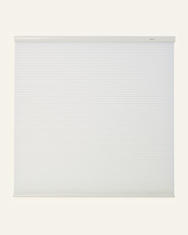 Lysfilt. dobbel plisségardin hvit - 80x210 cm hvit - 1