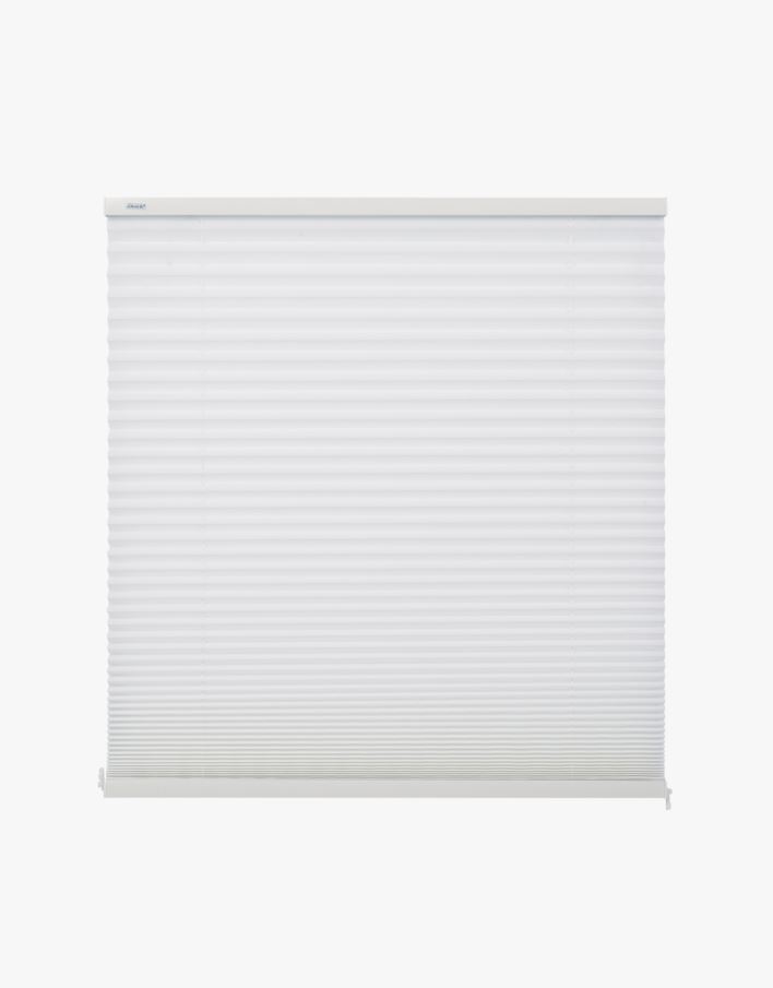Lysfiltrerende plisségardin hvit - 90x160 cm hvit - 1