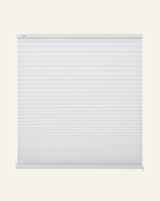Lysfiltrerende plisségardin hvit - 100x160 cm hvit - 1