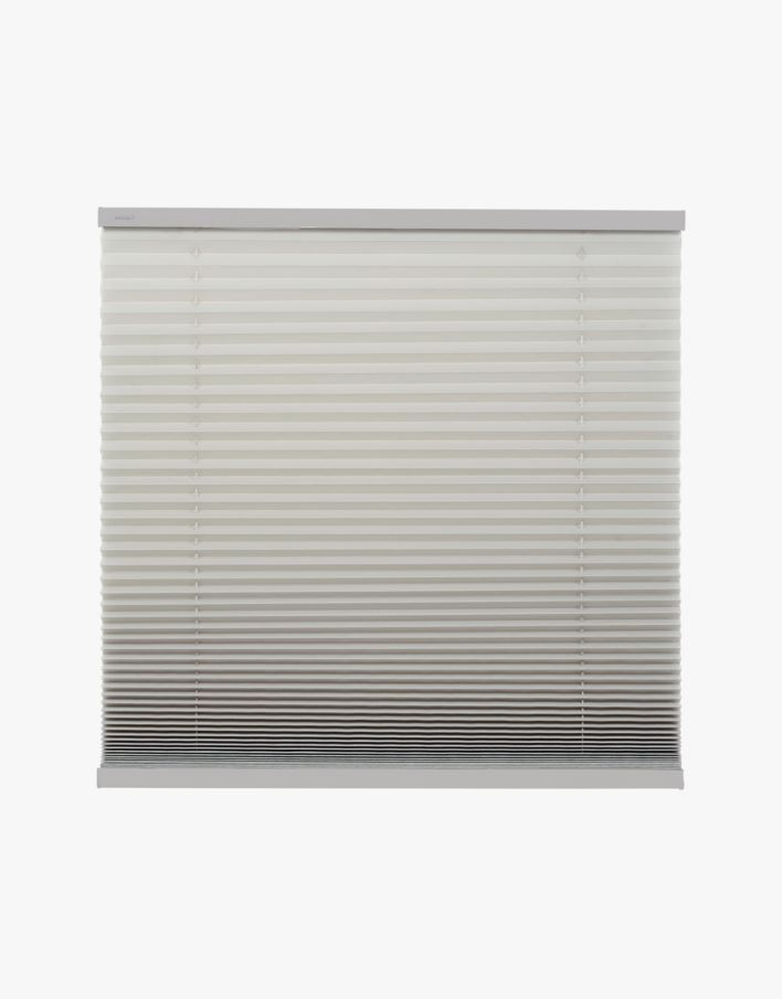 Lysfiltrerende plisségardin grå - 120x160 cm grå - 1