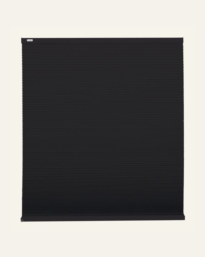 Lysfiltrerende plisségardin svart - 110x160 cm svart - 1