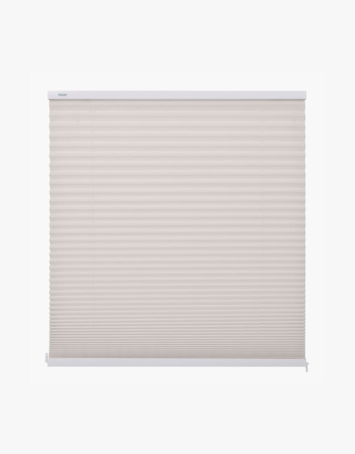 Lysfiltrerende plisségardin lys natur - 110x160 cm lys natur - 1