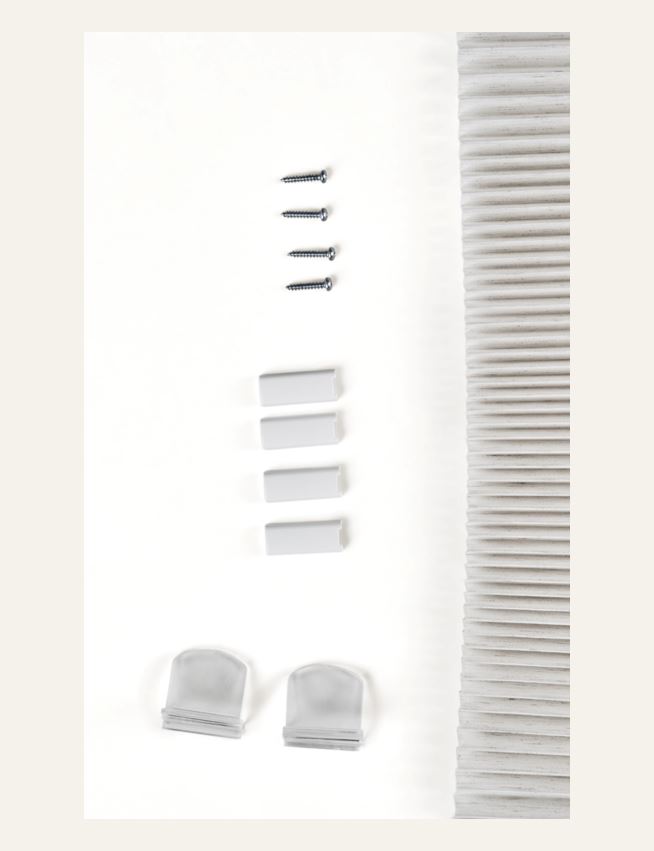 Lysfiltrerende plisségardin lys natur - 5