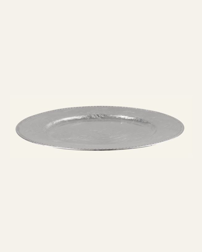 Dekketallerken sølv - ø33 cm sølv - 1