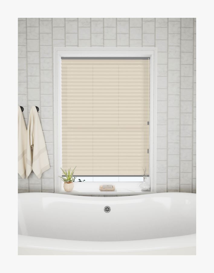 Premium enkel plissegardin med snortrekk 25 mm multi - 25 mm multi - 1