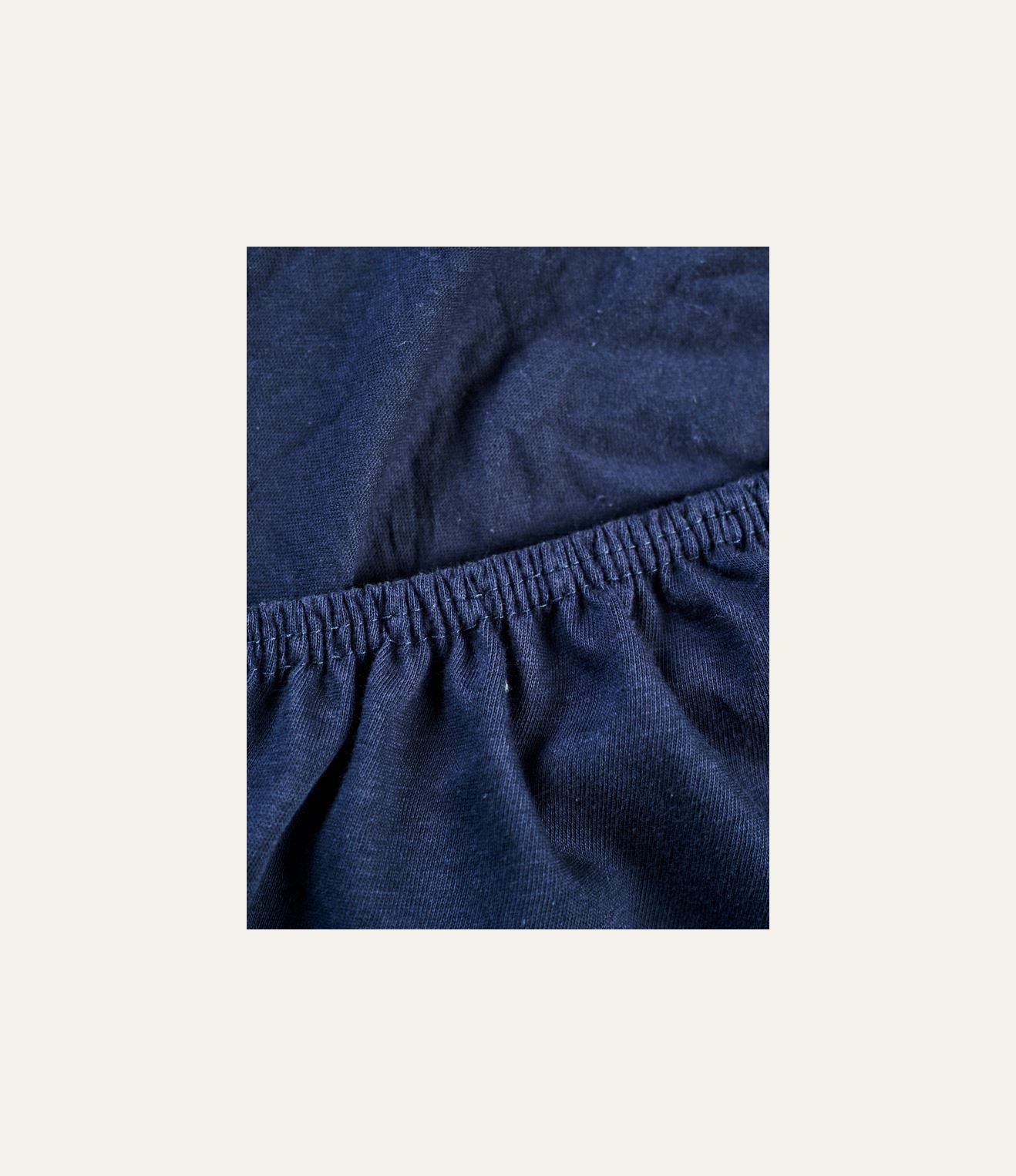 Stretchlaken marineblå - 2