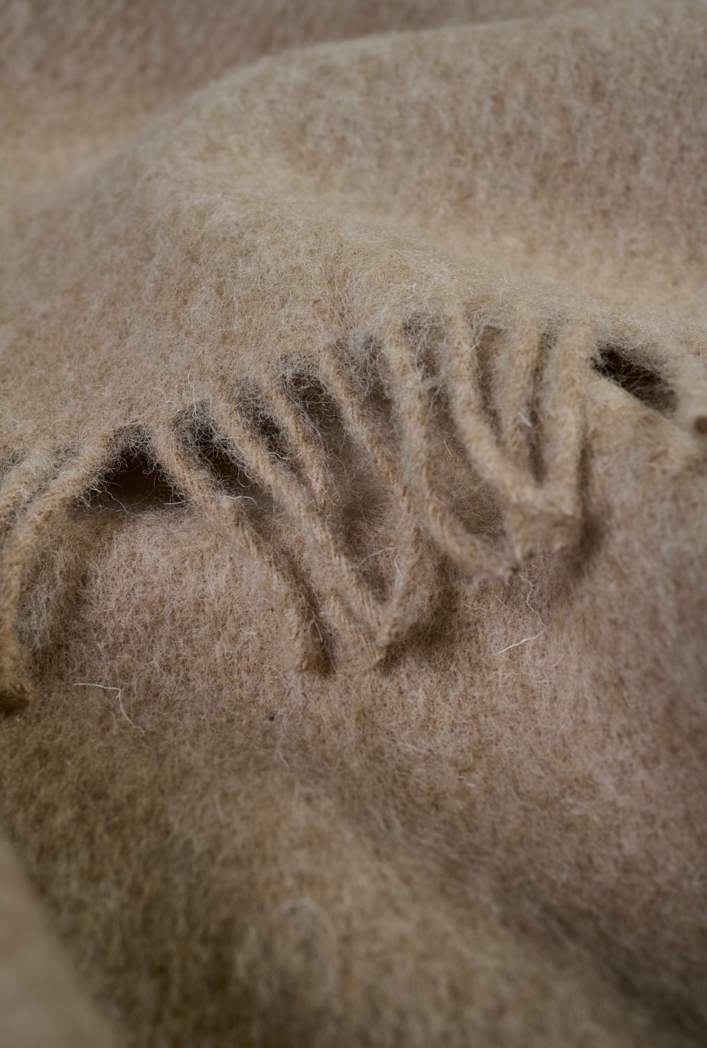 Ullpledd lys brun - 2