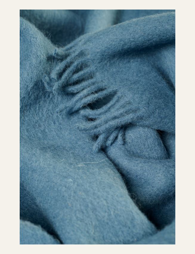 Ullpledd blå - 3