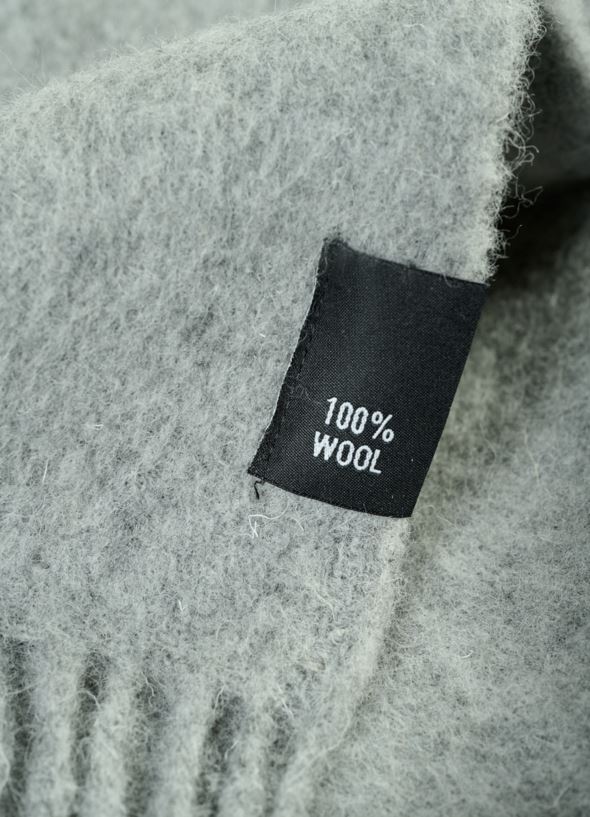 Ullpledd grå - 3