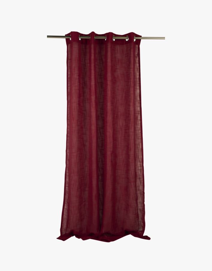 Gardin rød - 140x220 cm rød - 1