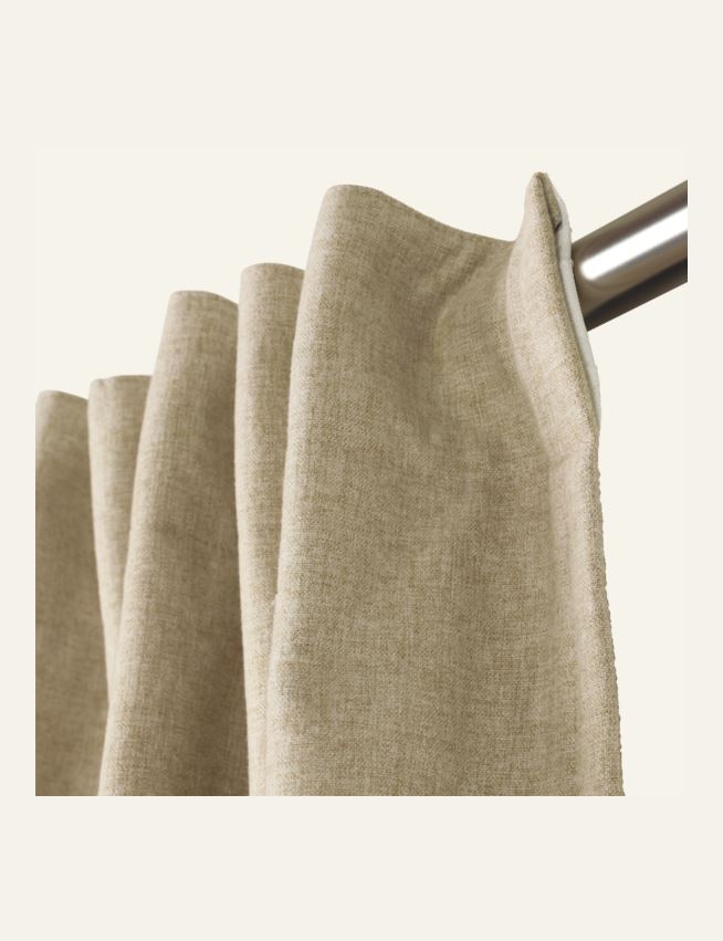 Lysdempende gardin beige - 2