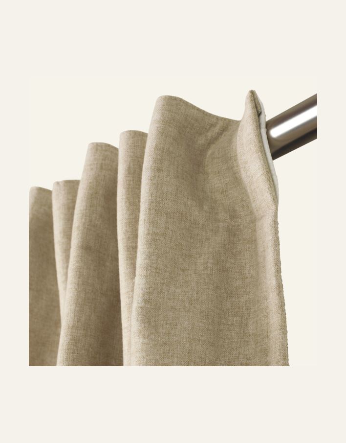 Lysdempende gardin beige - 2