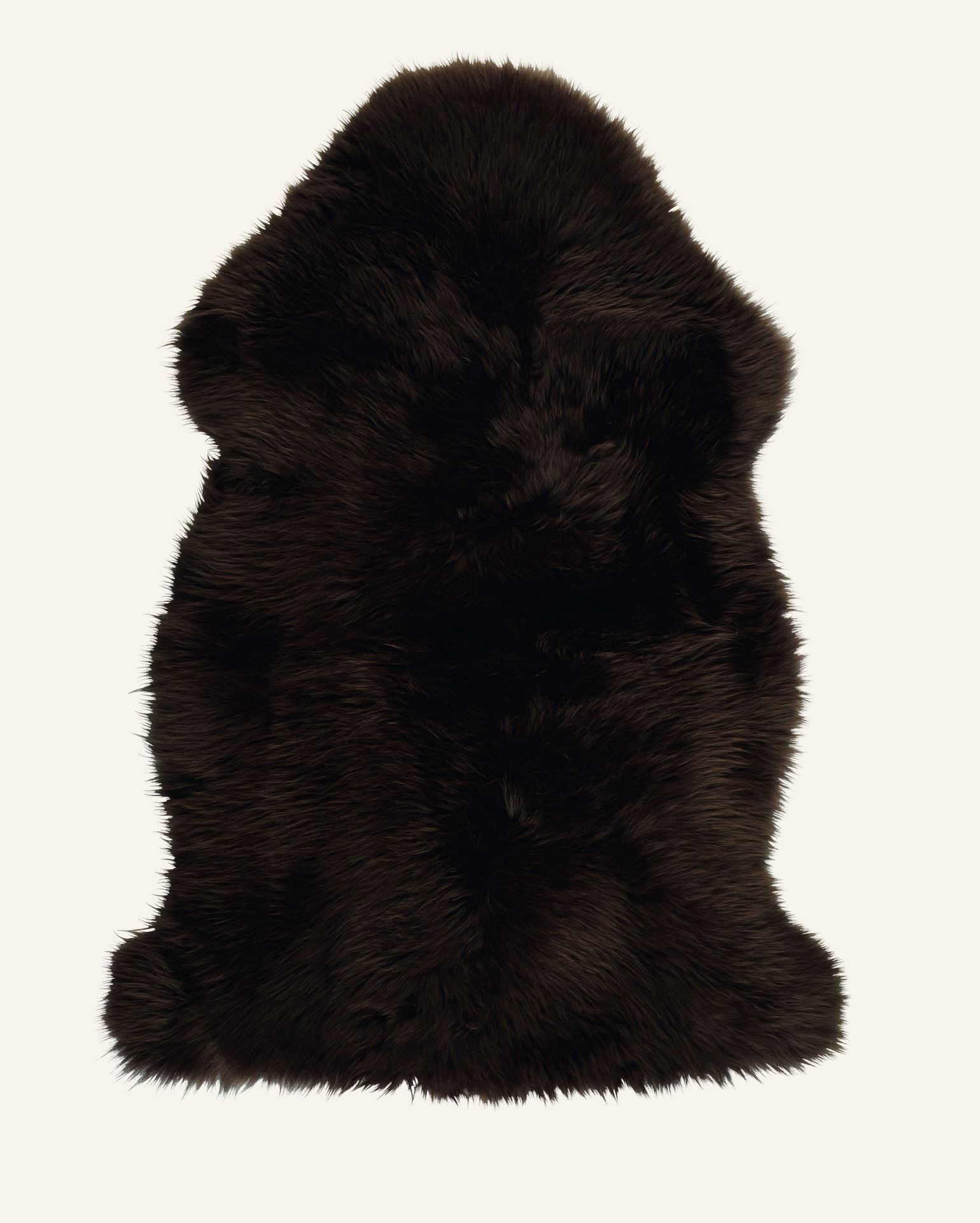 Lammeskinn mørk brun - 2