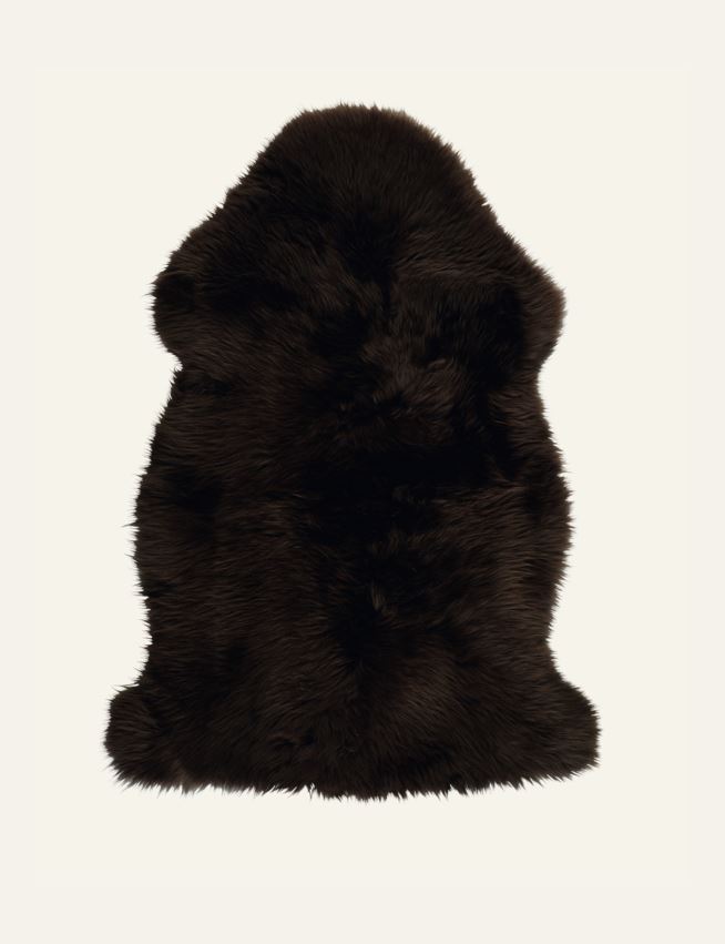 Lammeskinn mørk brun - 2