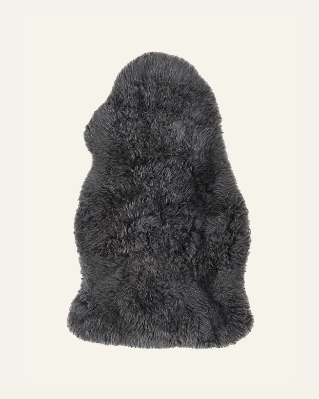 Lammeskinn koksgrå - 80 koksgrå - 1