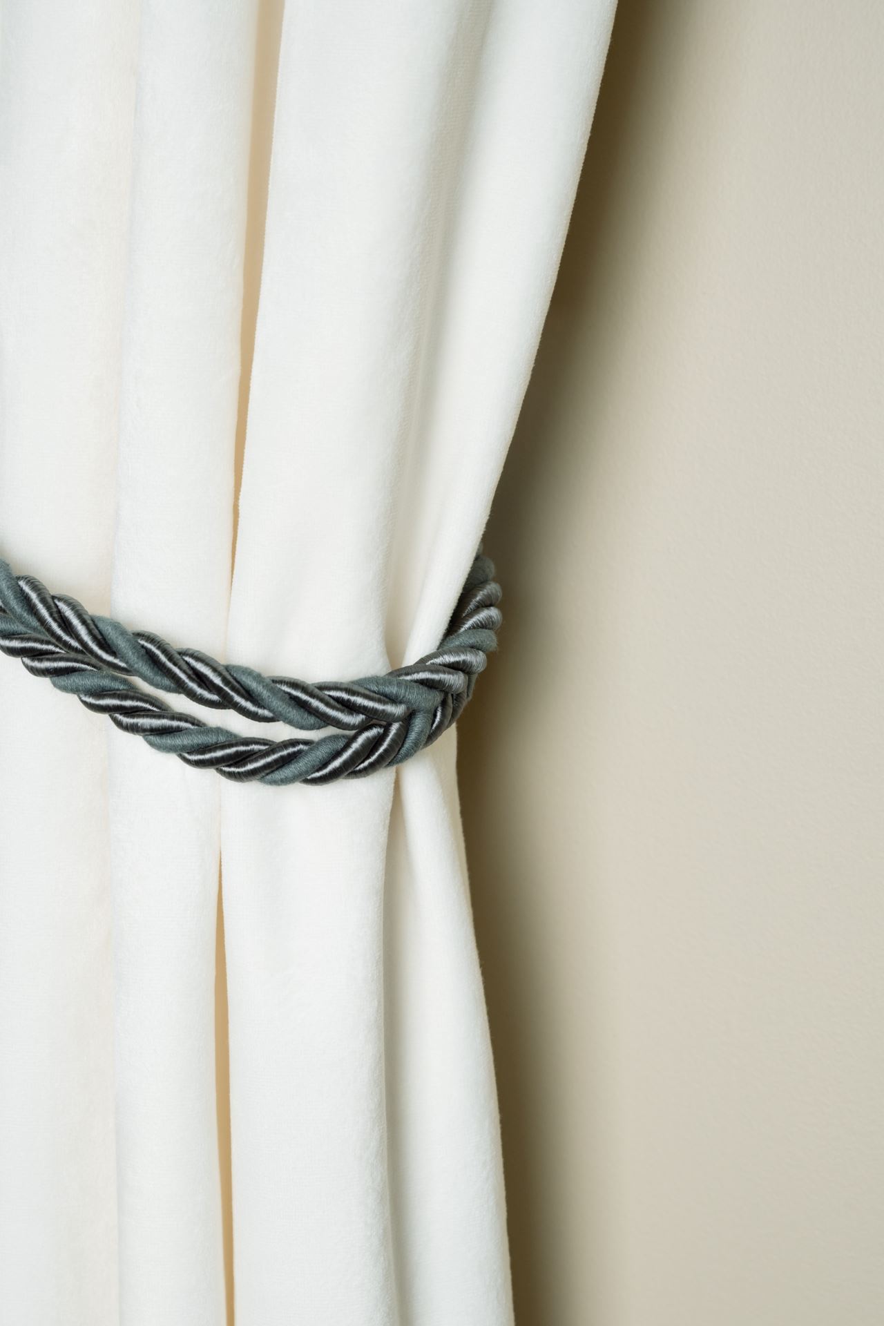 Gardinbånd grå - 2