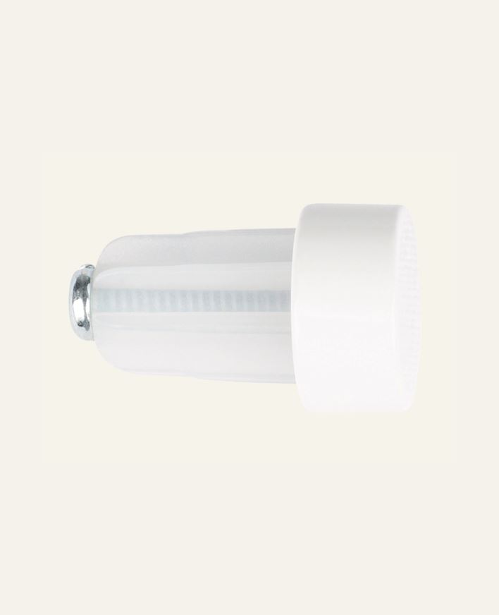 Endestykke 2pk hvit - 22/25 mm hvit - 1