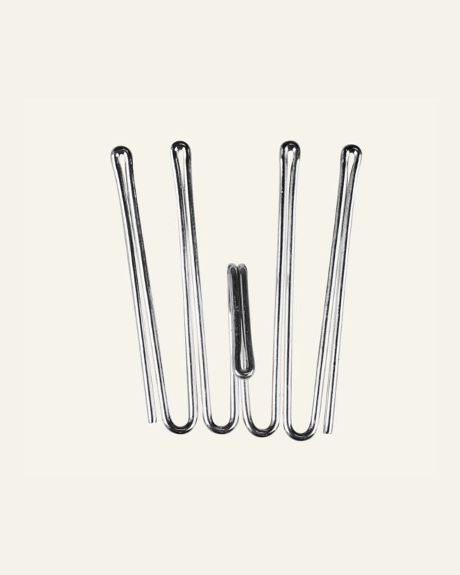 Fingerkroker lav sølv - 10 stk sølv - 1