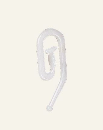 Rynkebåndskrok hvit - 2