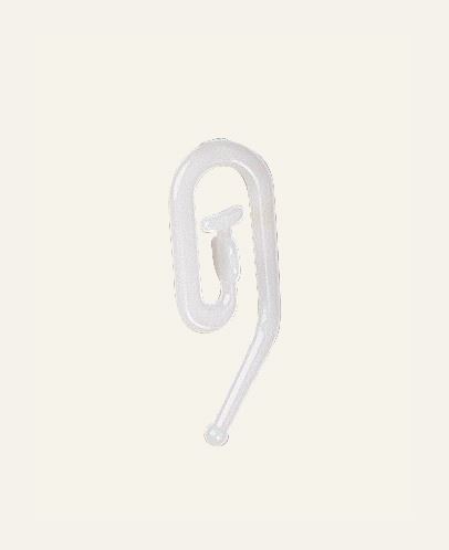 Rynkebåndskrok hvit - 2