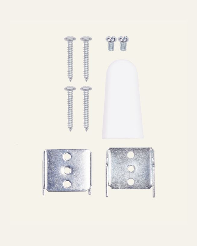 Gardinstang hvit - 150 hvit - 1